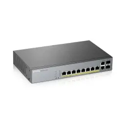 Zyxel GS1350-12HP-EU0101F switch di rete Gestito L2 Gigabit Ethernet (10/100/1000) Supporto Power over (PoE) Grigio