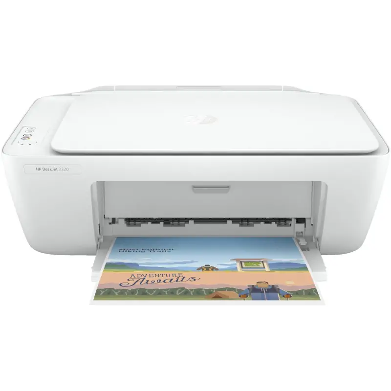 HP DeskJet 2320 All-in-One Printer, Color, Stampante per Home, Stampa, copia, scansione, scansione verso PDF