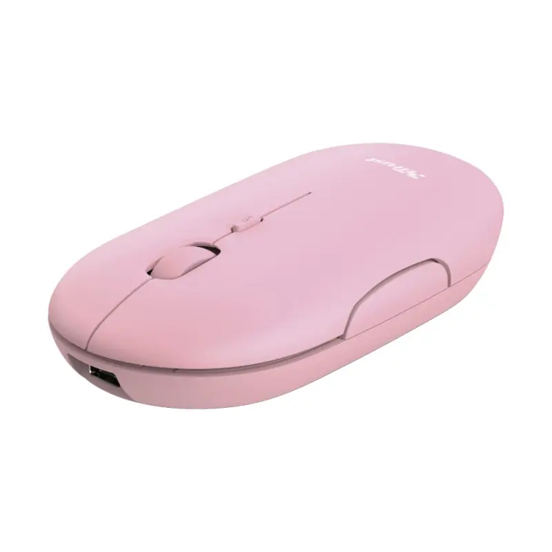 Trust Puck mouse Ambidestro RF senza fili + Bluetooth Ottico 1600 DPI