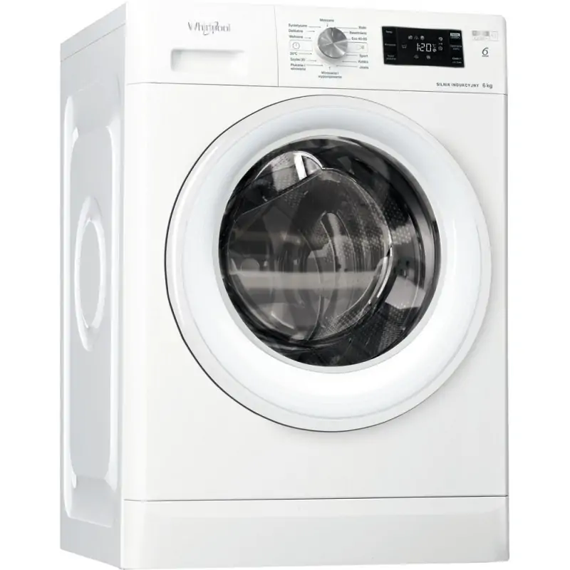 Image of Whirlpool FFB 6238 W PL lavatrice Caricamento frontale 6 kg 1200 Giri/min Bianco