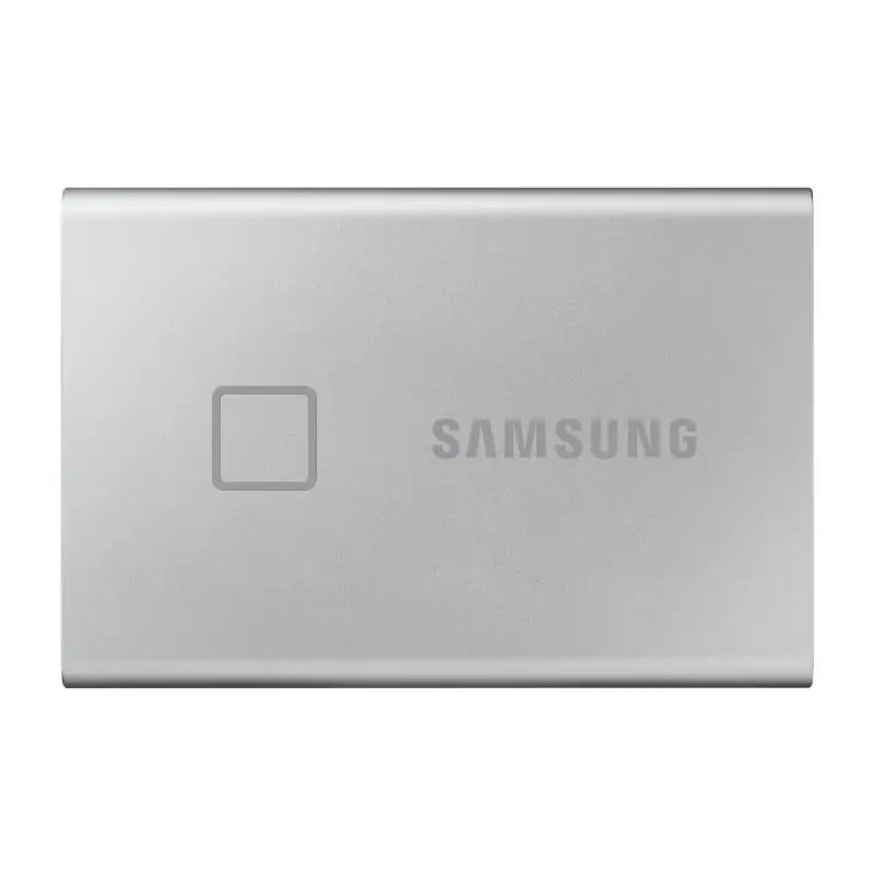Image of Samsung Portable SSD T7 Touch USB 3.2 500GB Silver