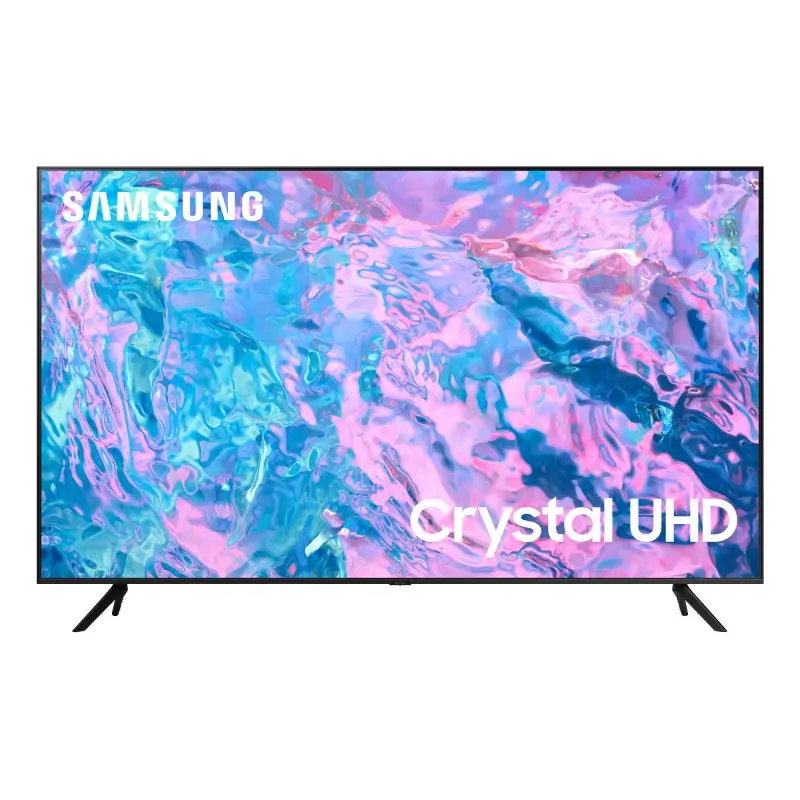 Samsung Series 7 TV UE75CU7170UXZT Crystal UHD 4K, Smart 75" Processore OTS Lite, Black 2023