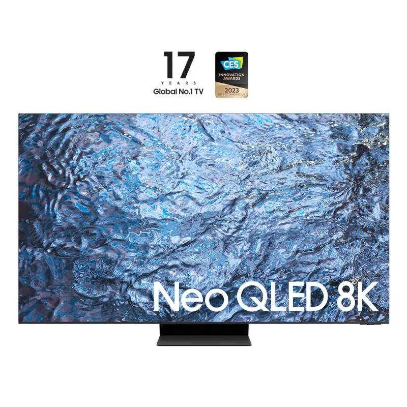 Image of Samsung Series 9 TV QE65QN900CTXZT Neo QLED 8K, Smart 65" Processore Neural Quantum Dolby Atmos e OTS Pro, Titan Black 2023