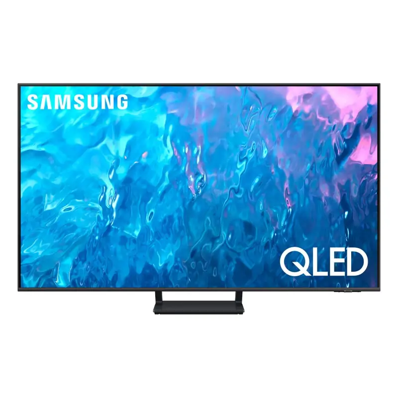 Samsung Series 7 TV QE55Q70CATXZT QLED 4K, Smart 55" Processore Quantum OTS Lite, Titan Gray 2023