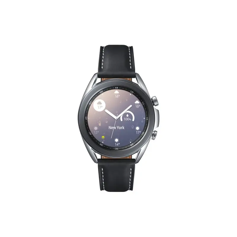 Image of Samsung Galaxy Watch3 3.05 cm (1.2") OLED 41 mm Digitale 360 x Pixel Touch screen Argento Wi-Fi GPS (satellitare)