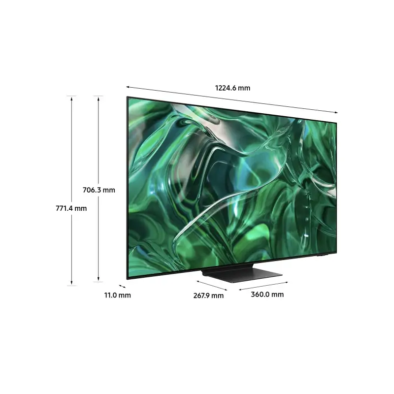 Samsung Series 9 TV QE55S95CATXZT OLED 4K, Smart 55" Processore Neural Quantum Dolby Atmos e OTS+, Titan Black 2023