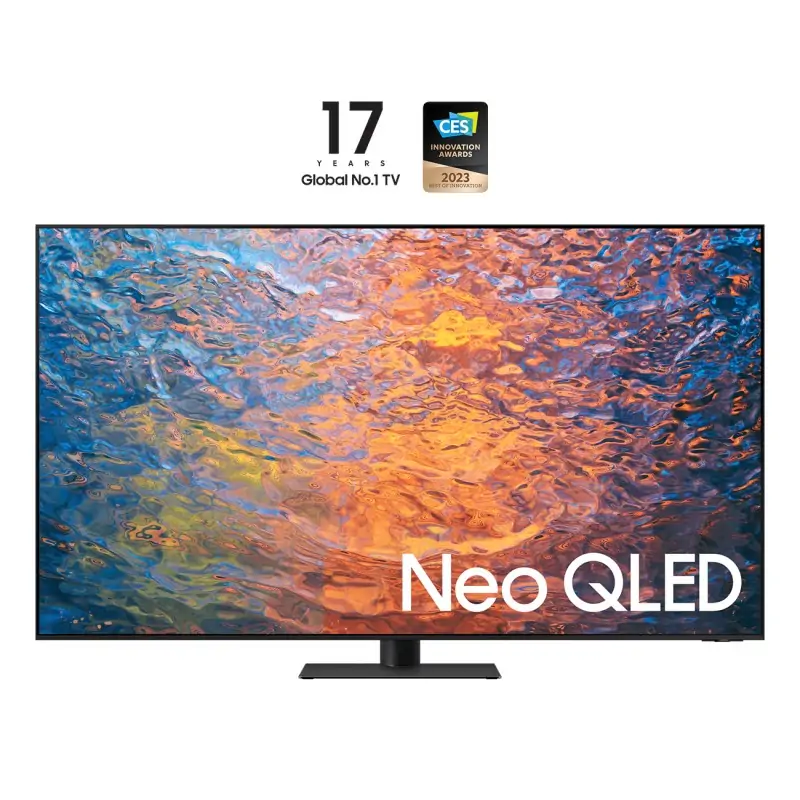 Image of Samsung Series 9 TV QE65QN95CATXZT Neo QLED 4K, Smart 65" Processore Neural Quantum Dolby Atmos e OTS+, Slate Black 2023