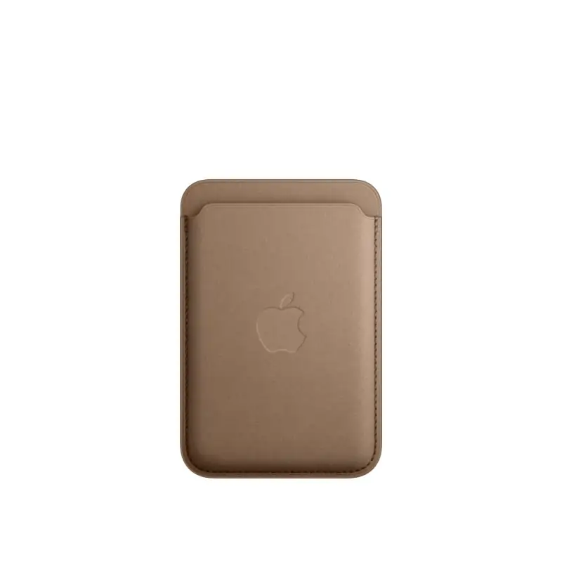 Image of Apple Portafoglio MagSafe in tessuto Finewoven per iPhone - Grigio talpa