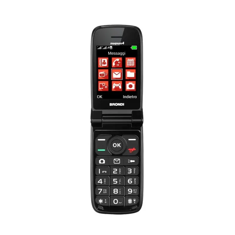 Image of Brondi Magnum 4 7.11 cm (2.8") Nero Telefono cellulare basico