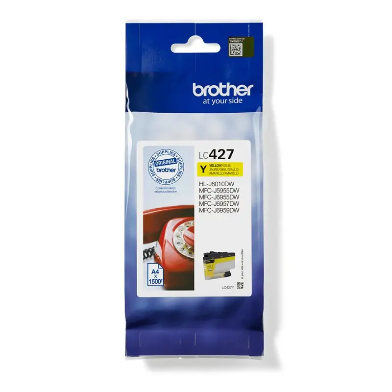 Image of Brother LC427Y cartuccia Inkjet 1 pz Originale Giallo