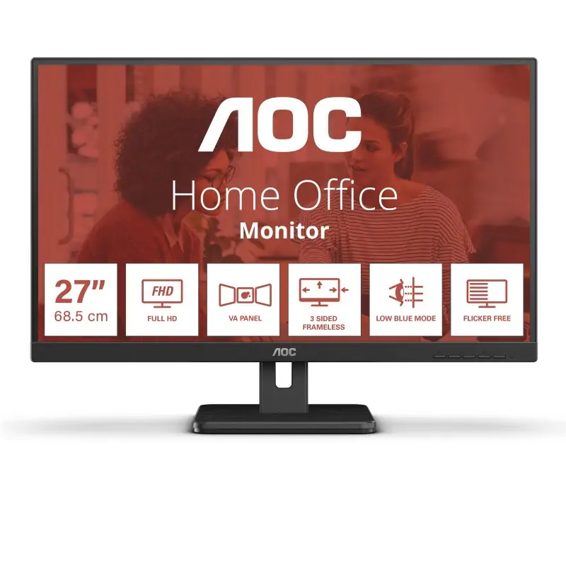 Image of AOC 27E3UM Monitor PC 68.6 cm (27") 1920 x 1080 Pixel Full HD Nero