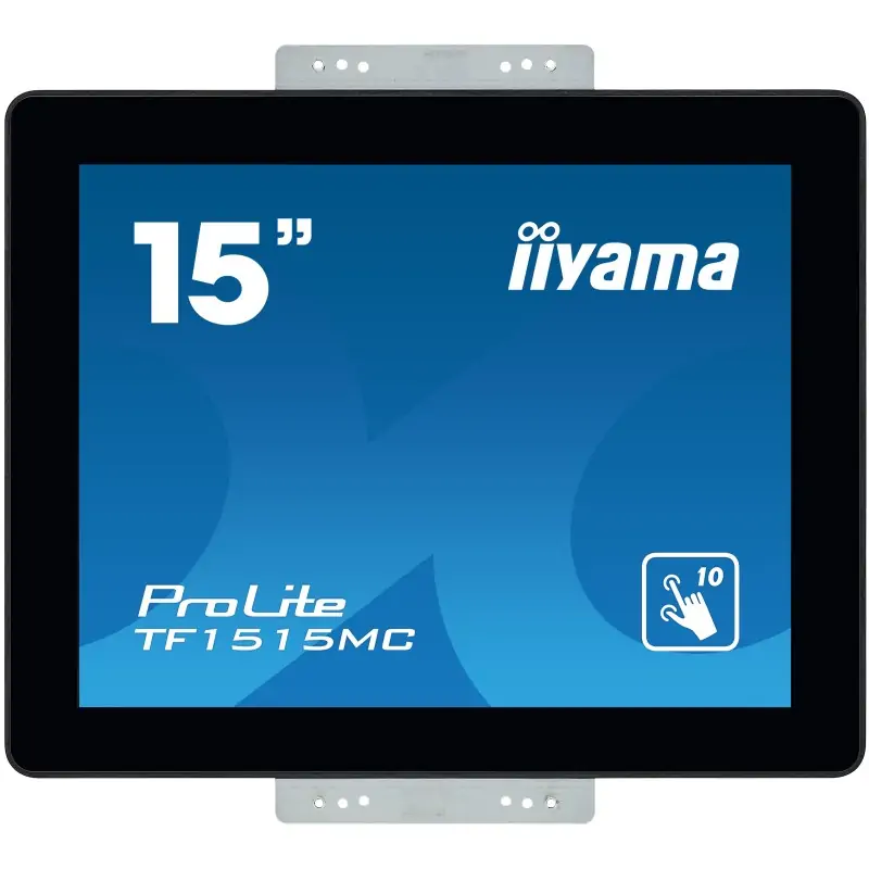 Image of iiyama ProLite TF1515MC-B2 Monitor PC 38.1 cm (15") 1024 x 768 Pixel XGA LED Touch screen Nero