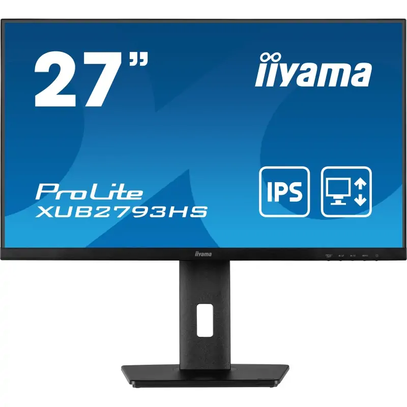Image of iiyama ProLite XUB2793HS-B5 LED display 68.6 cm (27") 1920 x 1080 Pixel Full HD Nero