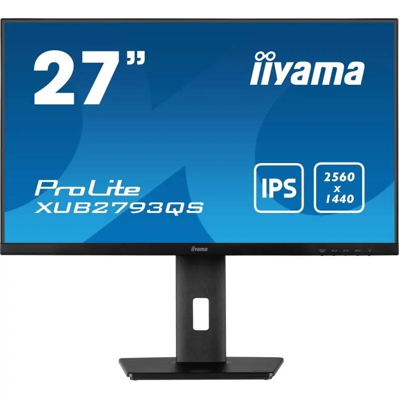 Image of iiyama ProLite XUB2793QS-B1 Monitor PC 68.6 cm (27") 2560 x 1440 Pixel Wide Quad HD LED Nero