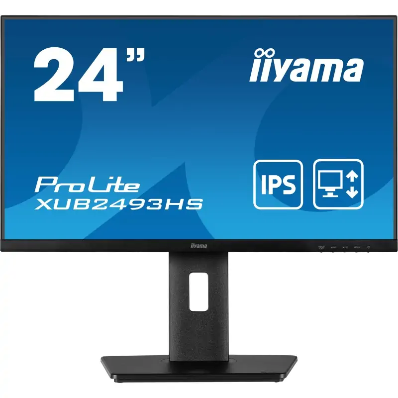 Image of iiyama ProLite XUB2493HS-B5 LED display 60.5 cm (23.8") 1920 x 1080 Pixel Full HD Nero