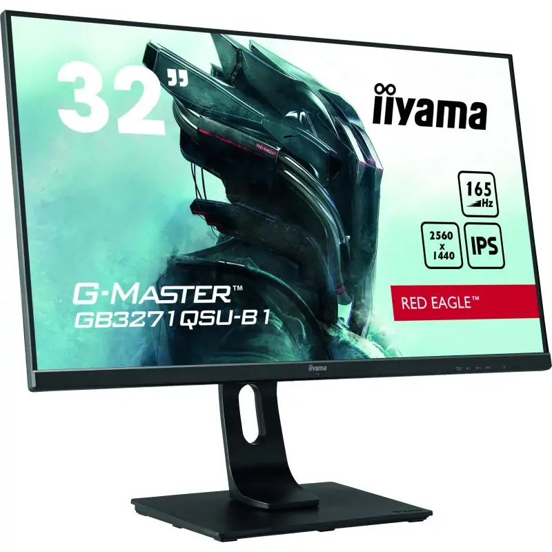 Image of iiyama G-MASTER GB3271QSU-B1 Monitor PC 80 cm (31.5") 2560 x 1440 Pixel Wide Quad HD LED Nero