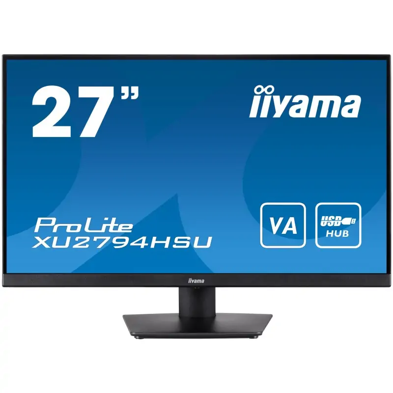 iiyama ProLite XU2794HSU-B1 Monitor PC 68.6 cm (27") 1920 x 1080 Pixel Full HD LCD Nero