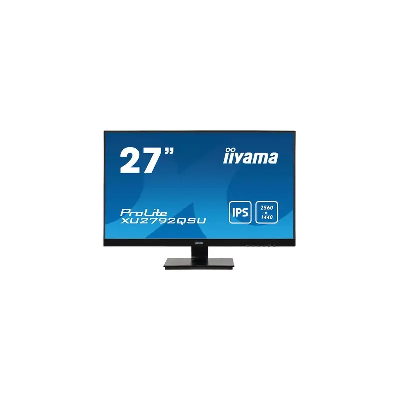 Image of iiyama ProLite XU2792QSU-B1 Monitor PC 68.6 cm (27") 2560 x 1440 Pixel WQXGA LED Nero