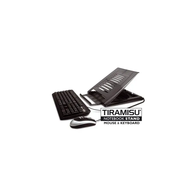 Image of Hamlet Kit Tiramisù piattaforma per Notebook con tastiera e mouse usb