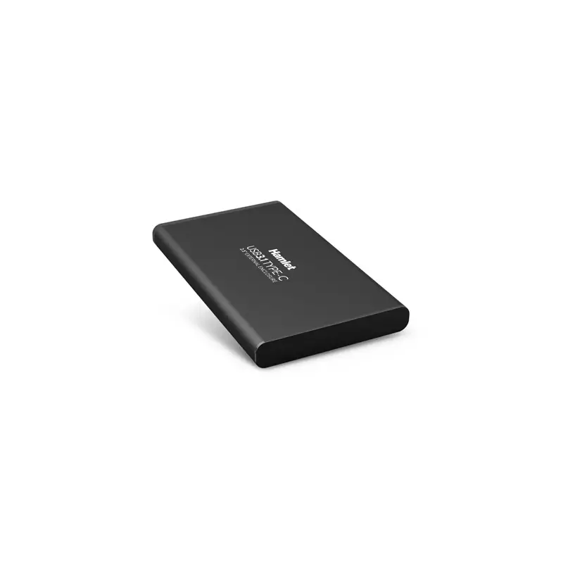 Image of Hamlet Box esterno USB 3.1 Tyce-C per Hard Disk SATA 2.5 in alluminio