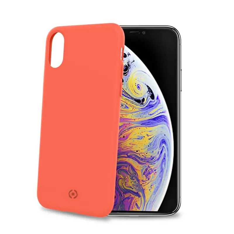 Image of Celly Shock custodia per cellulare 16.5 cm (6.5") Cover Arancione