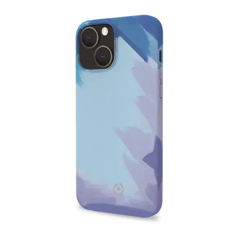 Image of Celly WATERCOLOR iPhone 13 custodia per cellulare 15.5 cm (6.1") Cover Blu