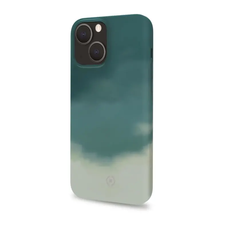 Celly WATERCOLOR iPhone 13 custodia per cellulare 15.5 cm (6.1") Cover Verde
