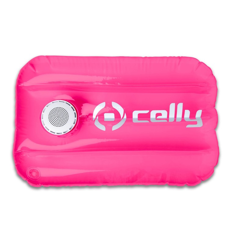 Image of Celly Poolpillow Altoparlante portatile mono Rosa, Bianco 3 W