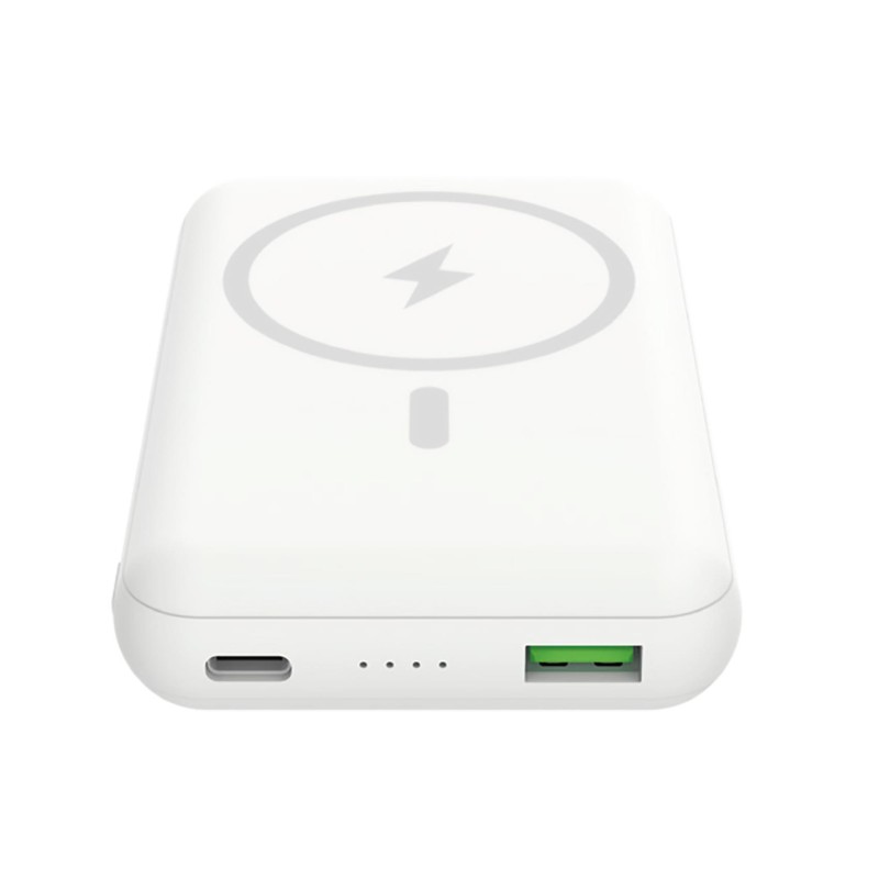 Celly MAGPB10000WH batteria portatile 10000 mAh Carica wireless Bianco