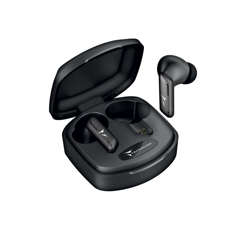 Techmade TM-K175-BK cuffia e auricolare Wireless In-ear Musica Chiamate Bluetooth Nero