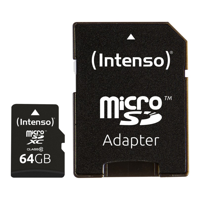 Image of Intenso 64GB MicroSDHC MicroSDXC Classe 10