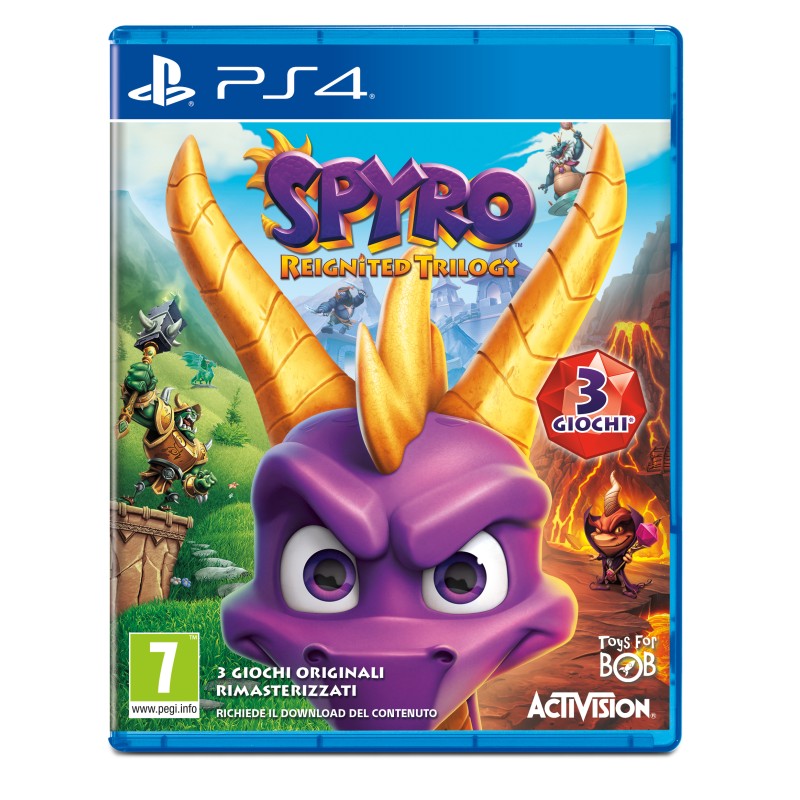 Image of Activision Spyro Reignited Trilogy, PS4 Antologia PlayStation 4
