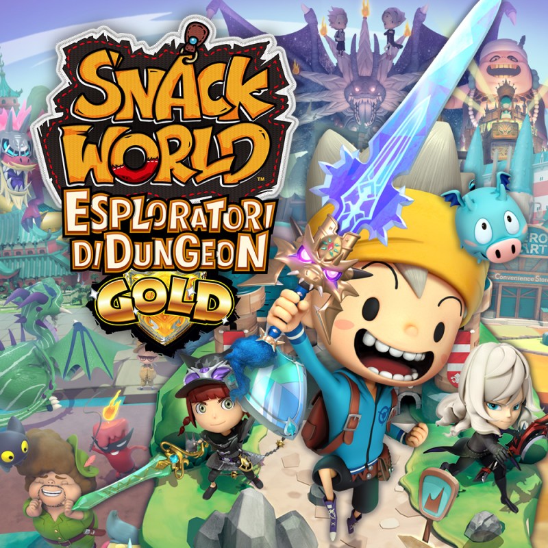 Image of Nintendo Snack World: Esploratori di Dungeon - Gold Standard Switch