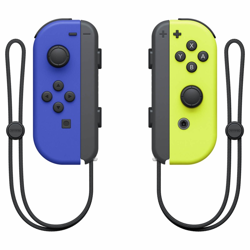 Image of Nintendo Joy-Con Nero, Blu, Giallo Bluetooth Gamepad Analogico/Digitale Switch