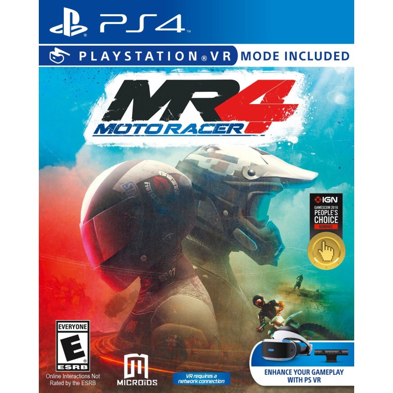 Image of Activision Moto Racer 4. PS4 Standard ITA PlayStation 4