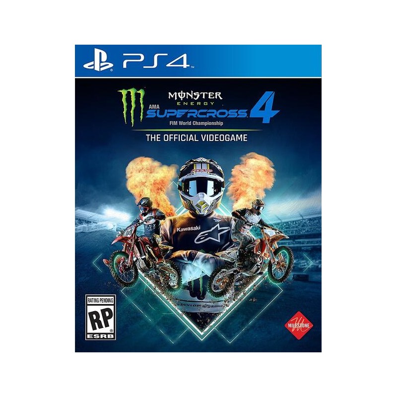 PLAION Monster Energy Supercross 4 Standard Inglese, ITA PlayStation