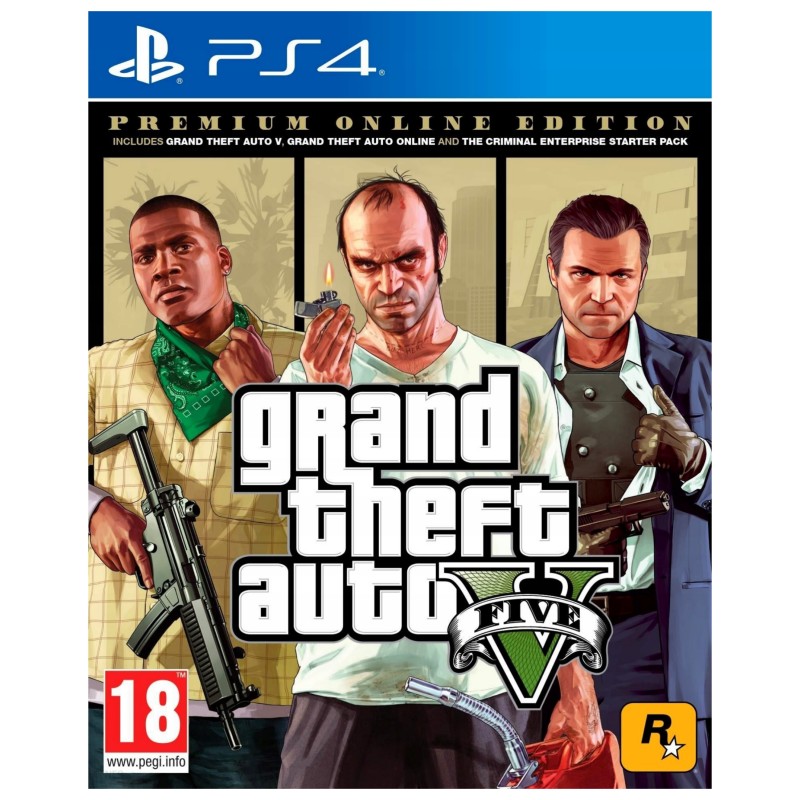 Image of Sony Grand Theft Auto V: Premium Edition, PS4 Inglese PlayStation 4