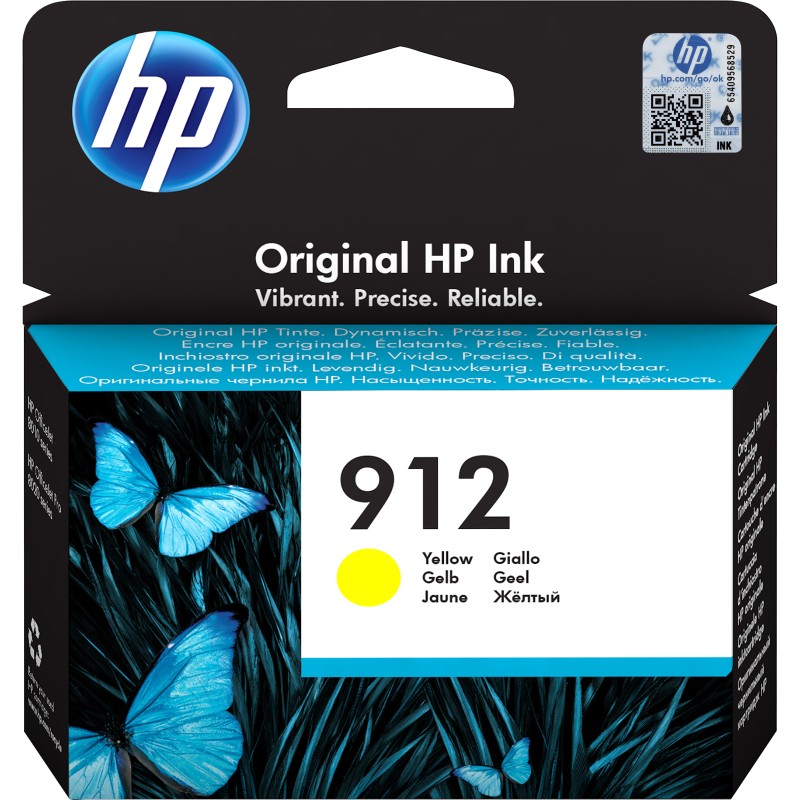 Image of HP Cartuccia di inchiostro giallo originale 912