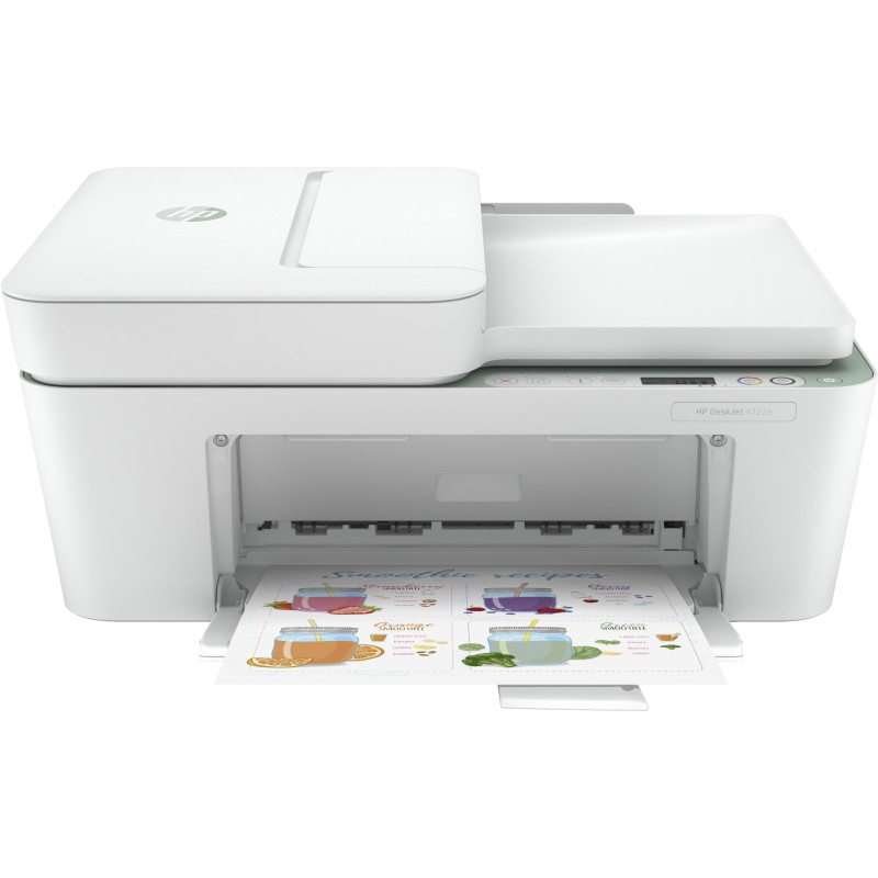 HP DeskJet Stampante multifunzione 4122e, Colore, per Casa, Stampa, copia, scansione, invio fax da mobile