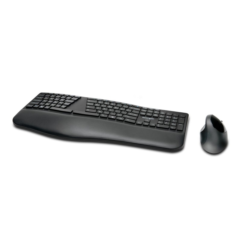 Image of Kensington Pro Fit Ergo tastiera Mouse incluso RF senza fili + Bluetooth QWERTY Inglese UK Nero
