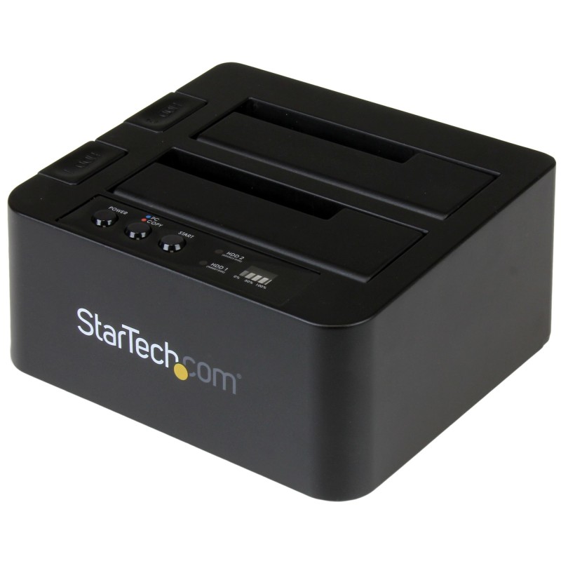 Image of StarTech.com Dock Duplicatore autonomo USB 3.1 (10Gbps) per SATA SSD/HDD da 2,5" & 3,5" - fast-speed 28GB/min