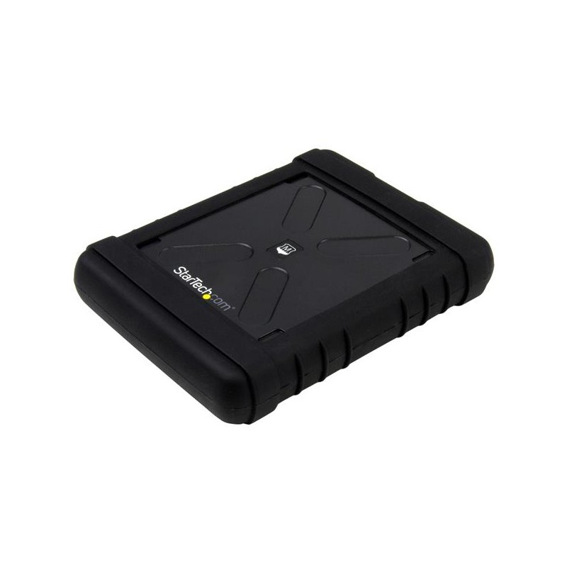 Image of StarTech.com Box esterno Robusto per Hard Drive - Case anti-shock USB 3.0 a 2,5" SATA 6Gbps HDD/SSD con UASP