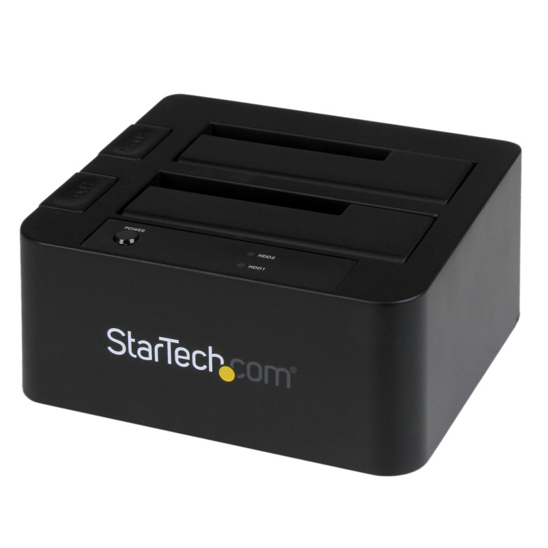 Image of StarTech.com Docking Station USB 3.0 per doppio Hard Disk SATA / eSATA SSD da 2,5"/3,5" con UASP