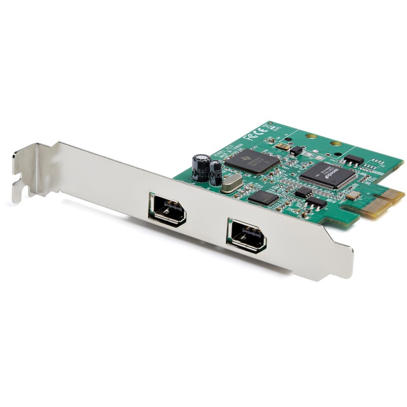 Image of StarTech.com Scheda PCI Express FireWire a 2 porte - Adattatore PCIe 1394a
