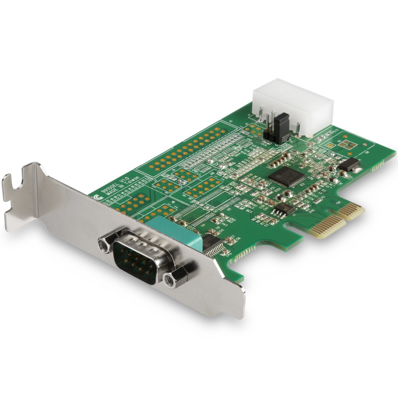 Image of StarTech.com Scheda Seriale PCI Express con 1 Porta - Controller PCIe RS232 16950 UART di Espansione DB9 a Profilo Basso