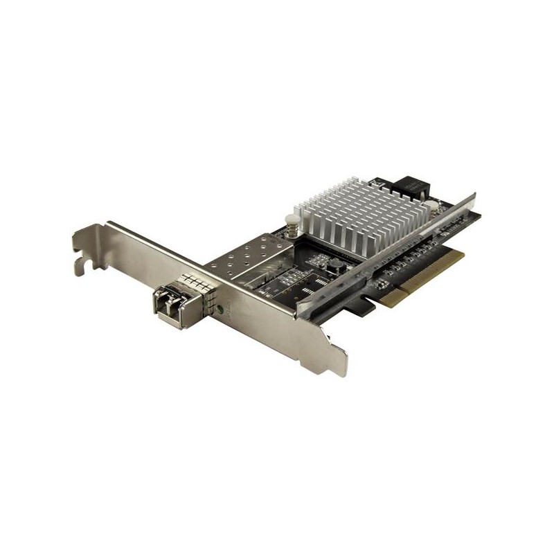 Image of StarTech.com Scheda di rete in fibra ottica ad 1 porta 10G SFP+ PCIe - Intel Chip M/M