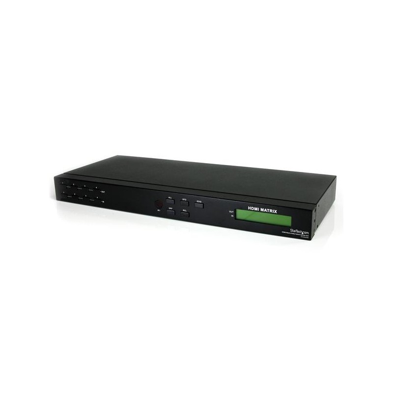 Image of StarTech.com Sdoppiatore switch video matrice HDMI 4x4 con audio e RS-232