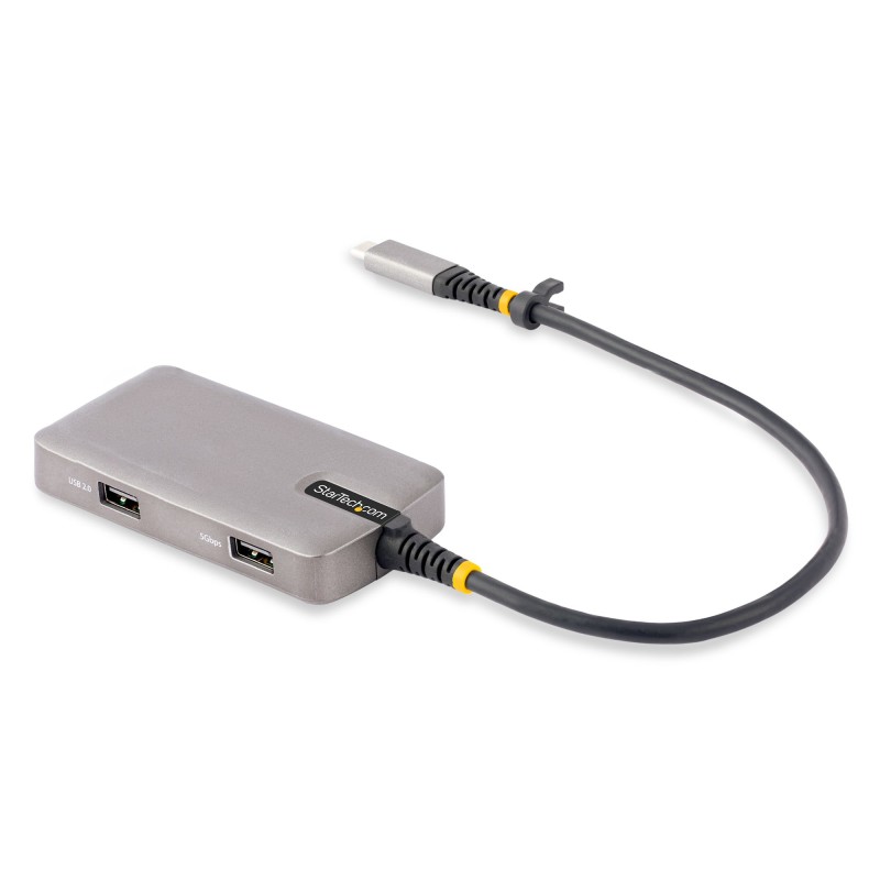 Image of StarTech.com Adattatore Multiporta USB-C - Docking Station USB Type C HDMI 4K 60Hz con Hub a 3 Porte PD 100W Pass-Trough MIni