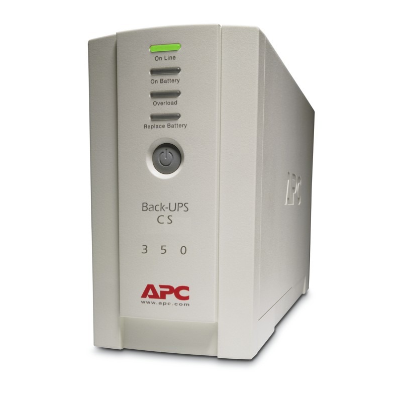 Image of APC Back-UPS gruppo di continuità (UPS) Standby (Offline) 0.35 kVA 210 W 4 presa(e) AC