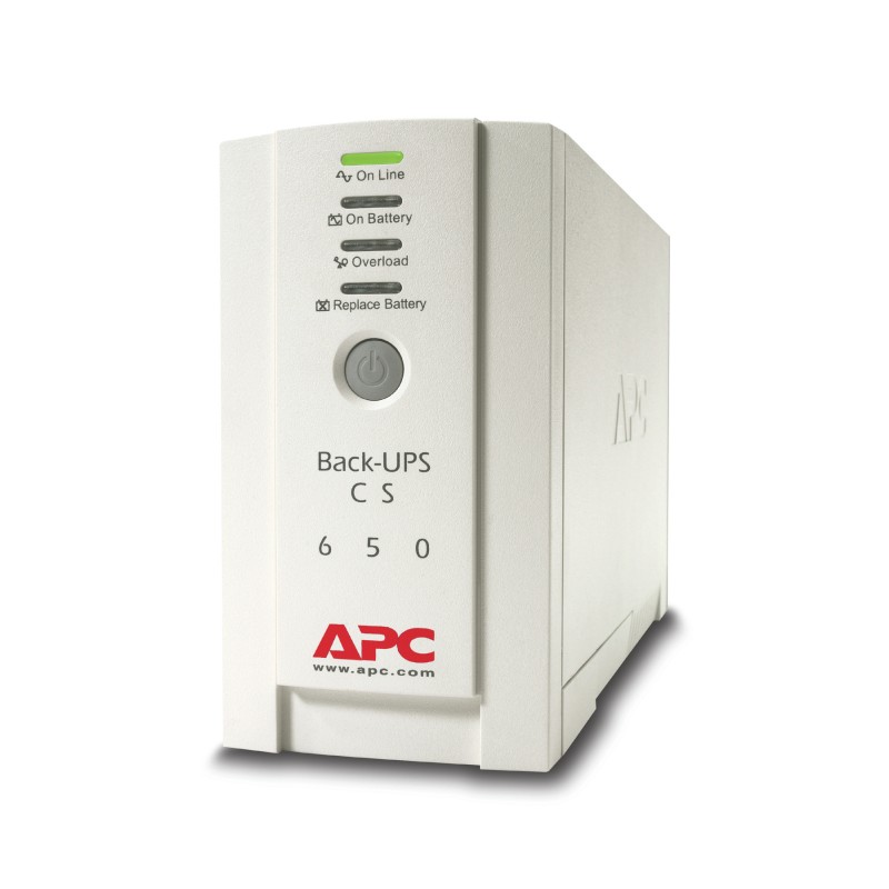 Image of APC Back-UPS gruppo di continuità (UPS) Standby (Offline) 0.65 kVA 400 W 4 presa(e) AC